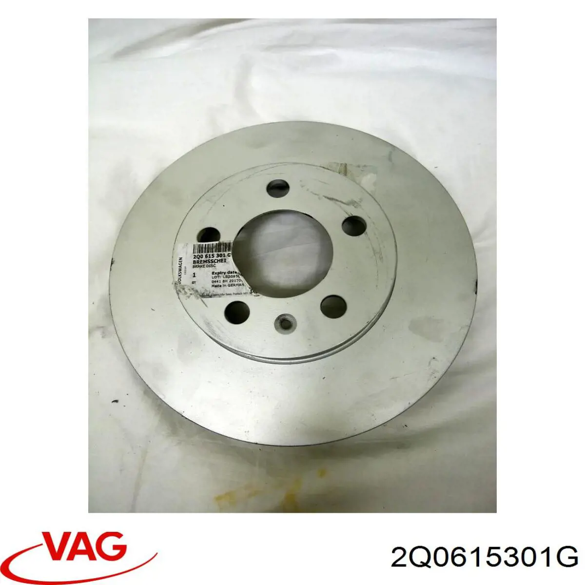 Comprar 2Q0615301G VAG Freno de disco delantero