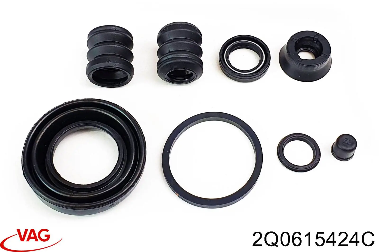 Pinza de freno trasera derecha VAG 2Q0615424C precio, desde 45,01 EUR