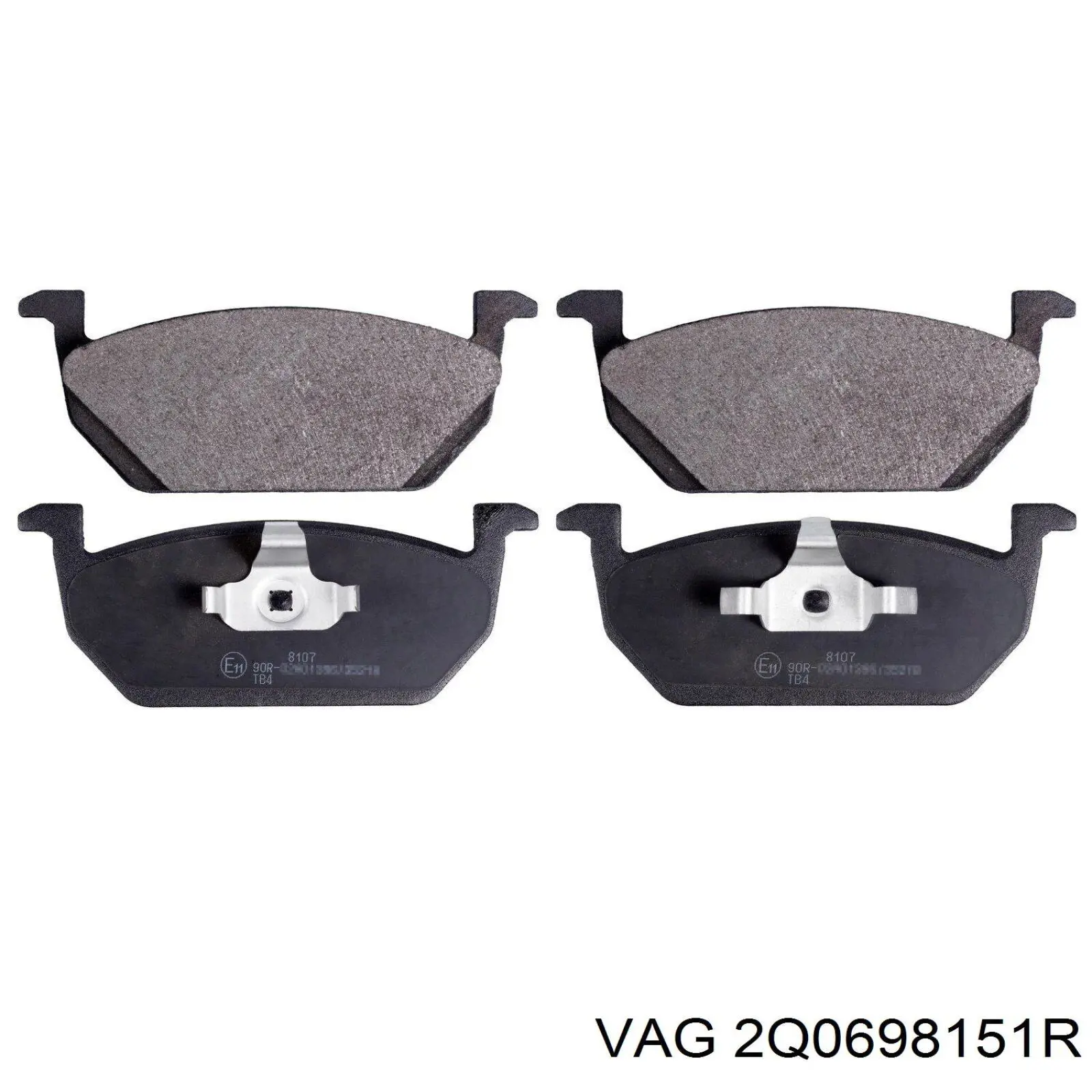 Pastillas freno delanteras Skoda Fabia IV hatchback (PJ3) (2021 - 2026) precio, desde 44,47 EUR