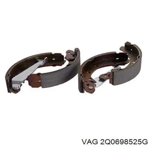 Zapatas de freno de tambor traseras VAG 2Q0698525G precio, desde 39,53 EUR