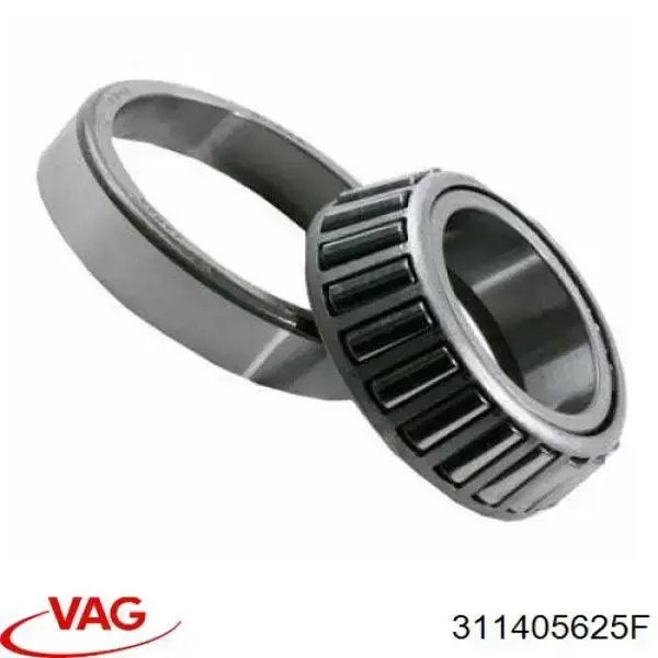 Cojinete interior de rueda trasera 311405625F VAG
