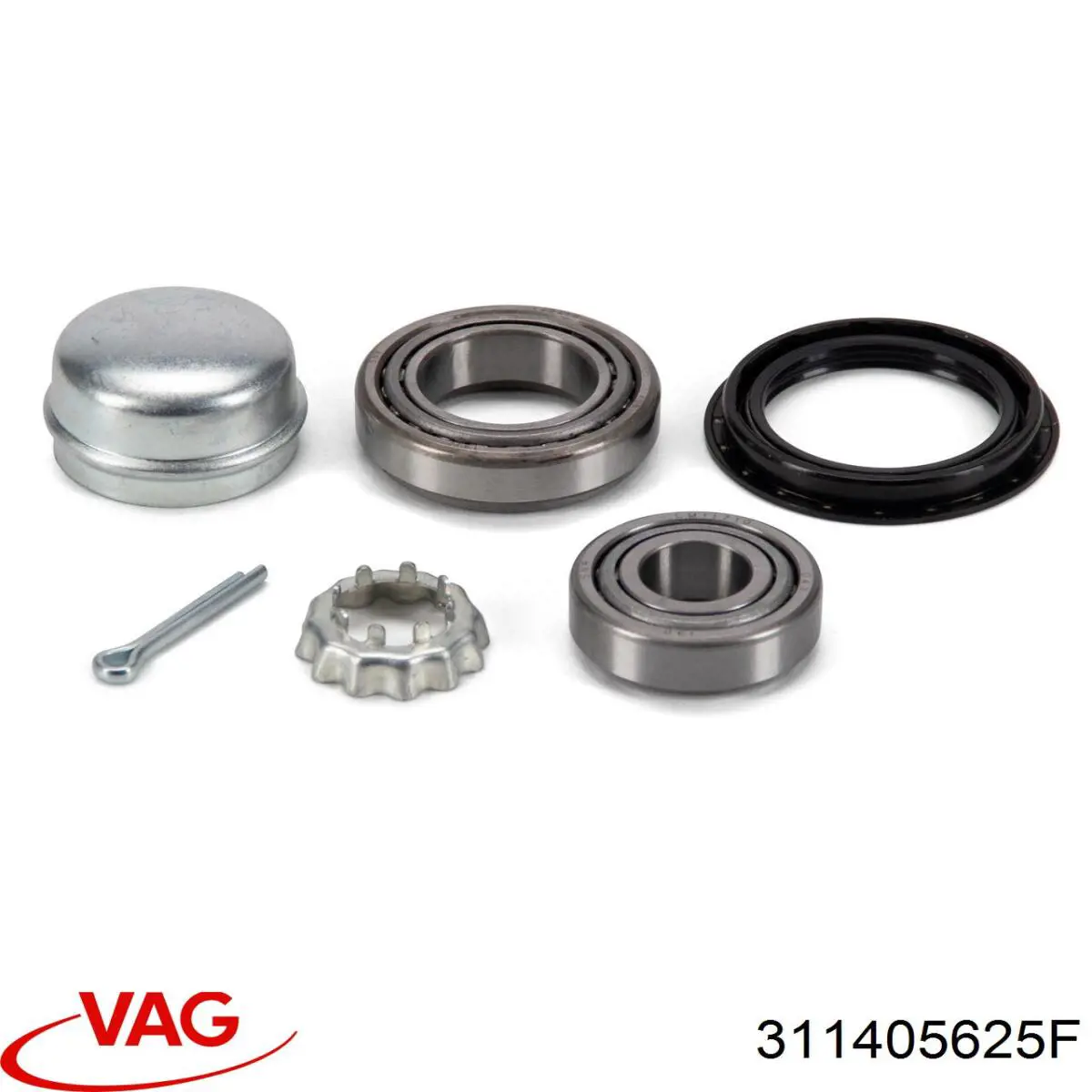 Cojinete interior de rueda trasera 311405625F VAG