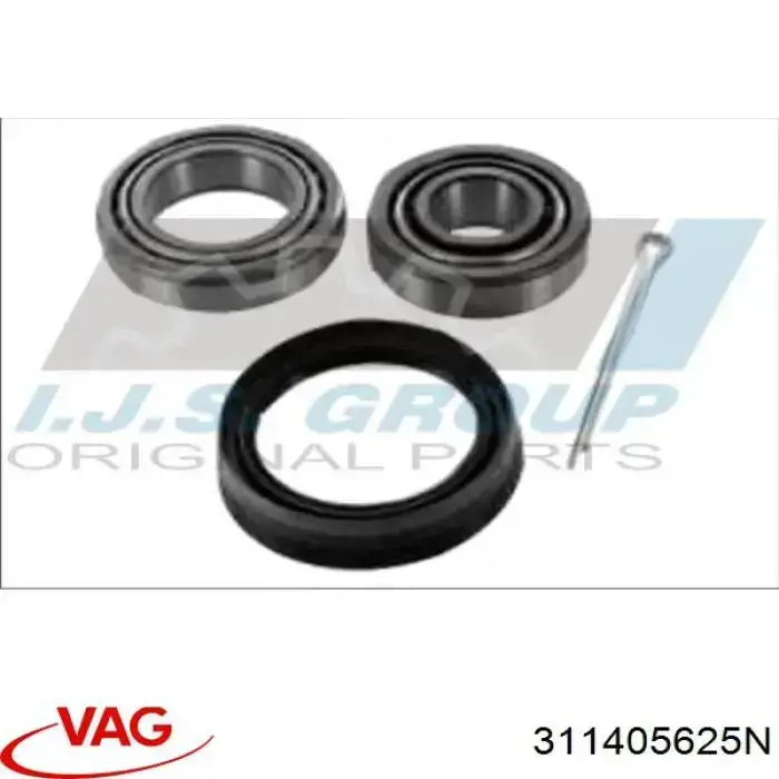 311405625N VAG Cojinete interior de rueda trasera