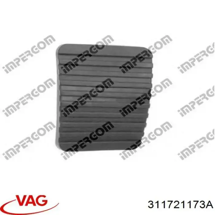 311721173A VAG revestimiento de pedal, pedal de freno