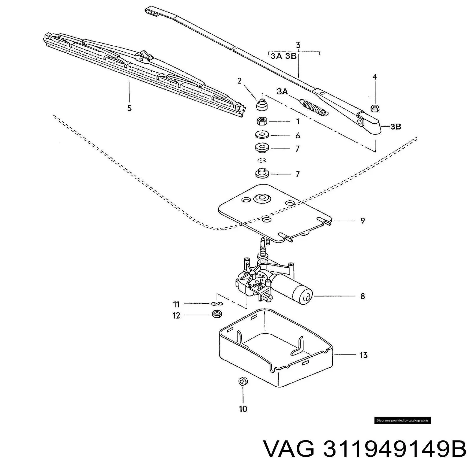  VAG 311949149B precio, desde 3,57 EUR