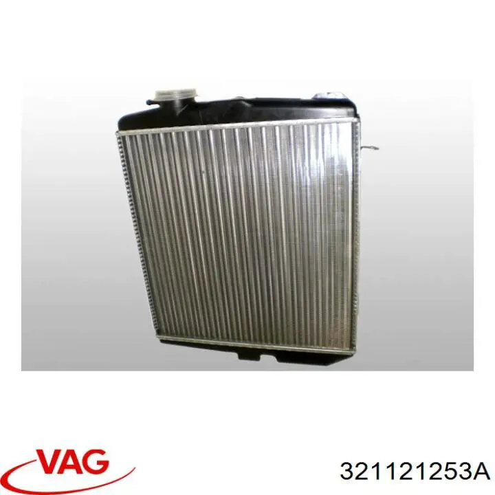 321121253A VAG radiador refrigeración del motor