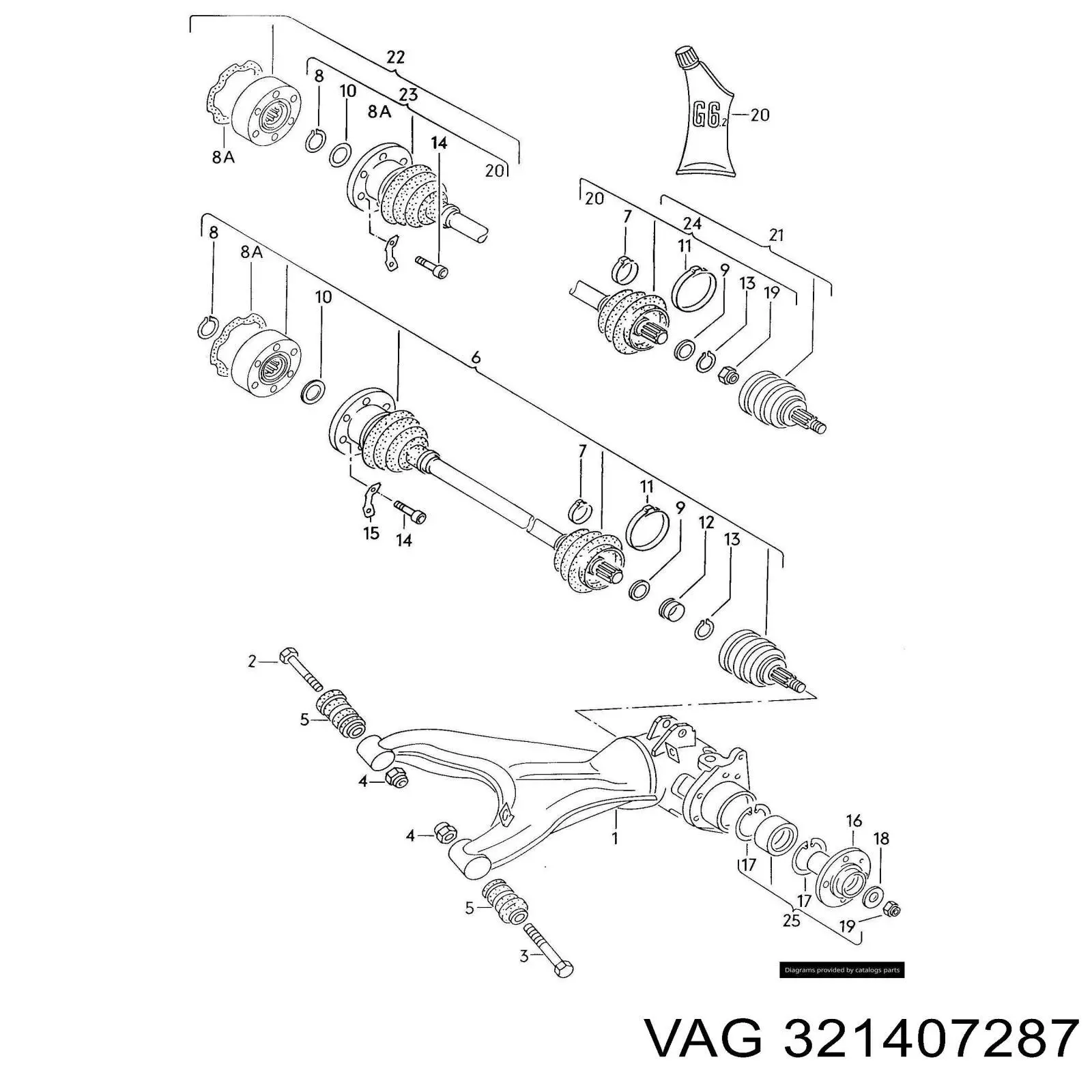  VAG 321407287