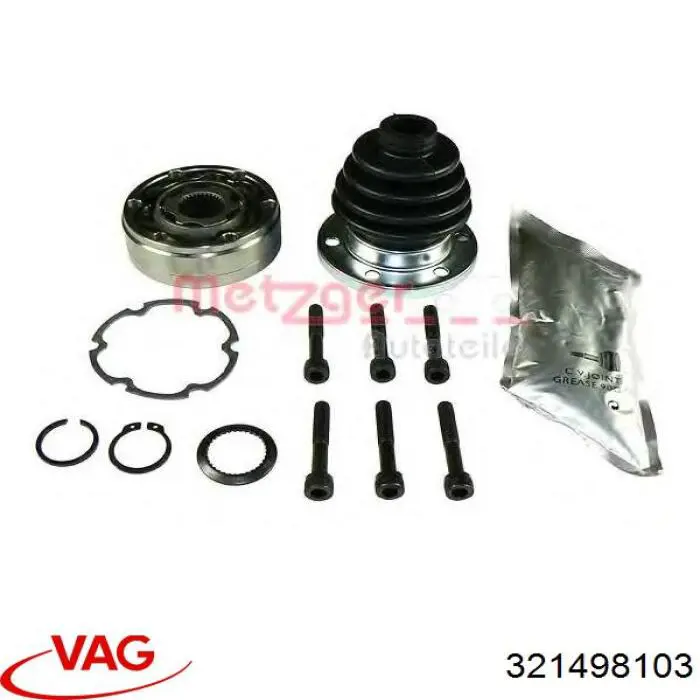 Junta homocinética interna delantera 321498103 VAG