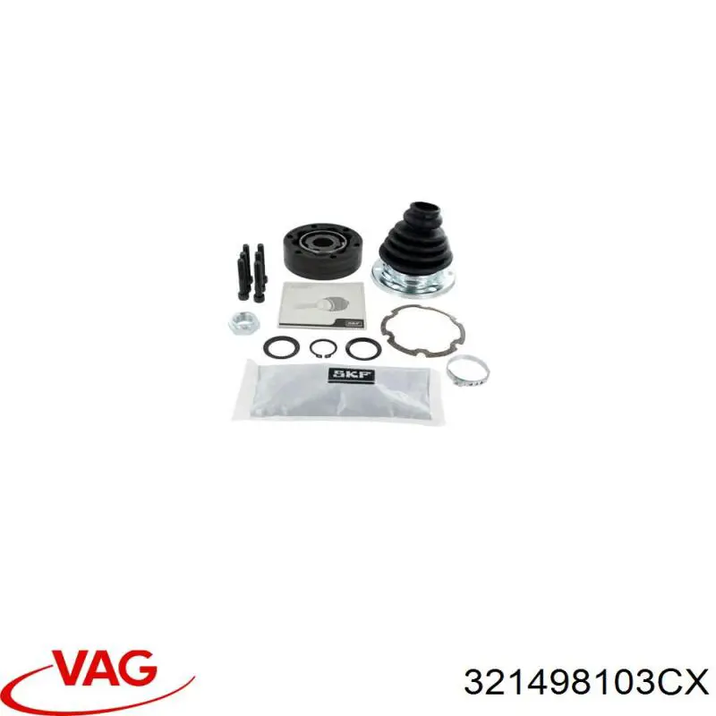 321498103CX VAG Junta homocinética interna delantera derecha