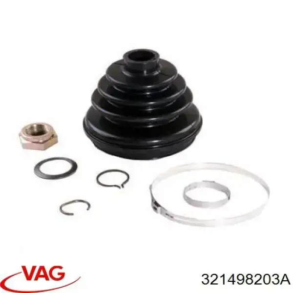 321498203A VAG Fuelle transmisión delantero exterior