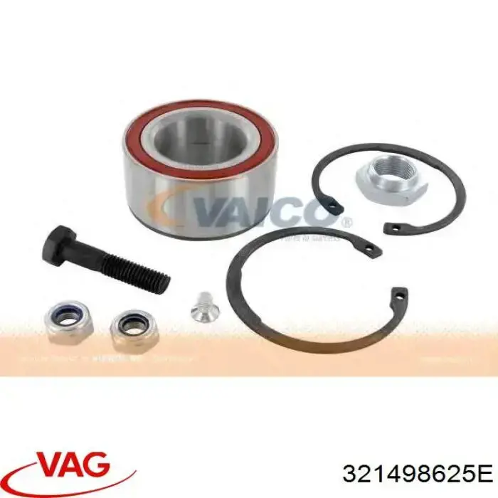 Comprar 321498625E VAG Cojinete de cubo delantero/trasero