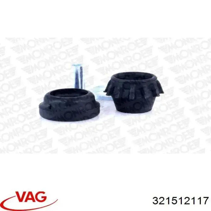 Comprar 321512117 VAG Soporte del amortiguador trasero derecho