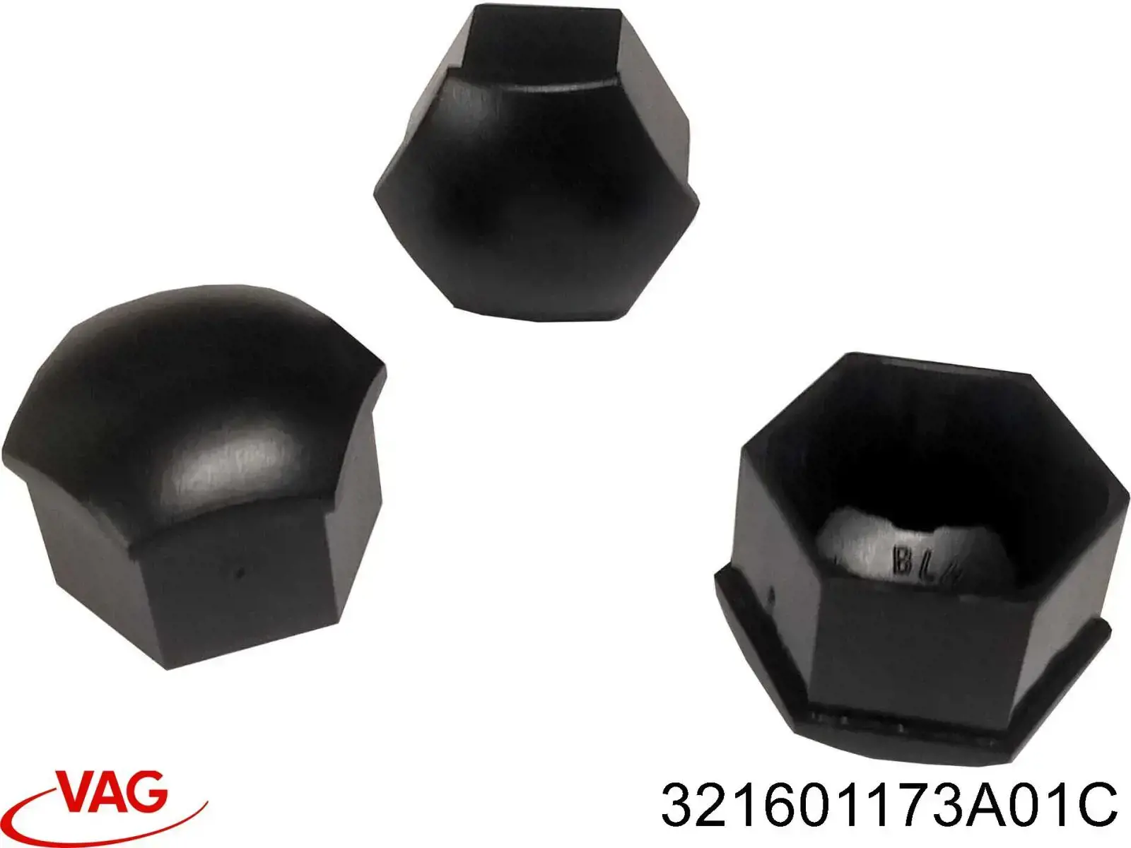 Tapón de perno de rueda VAG 321601173A01C precio, desde 2,97 EUR