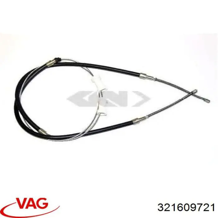 Cable de freno de mano trasero derecho/izquierdo para Audi 80 B1 82