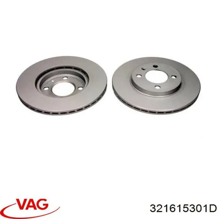 Frenos delanteros VAG 321615301D precio, desde 26,61 EUR
