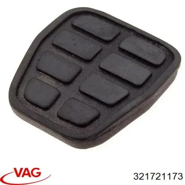 321721173 VAG revestimiento del pedal, pedal de embrague