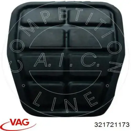 Cubierta del pedal de embrague VAG 321721173 precio, desde 1,33 EUR