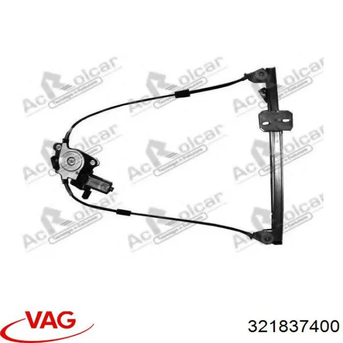 Mecanismo de elevalunas, puerta delantera derecha Audi 80 82