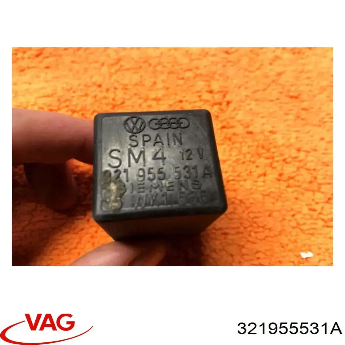 Relé de intermitencia del limpiaparabrisas Seat Cordoba 6K2, C2