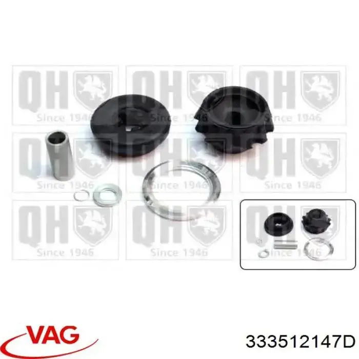 Cazoleta de amortiguador trasero VAG 333512147D precio, desde 1,57 EUR