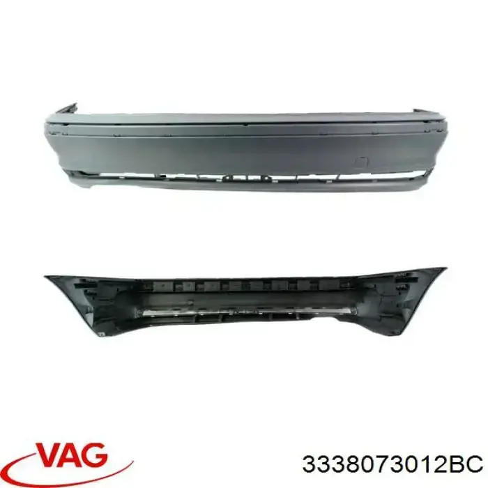  Parachoques trasero Volkswagen Passat 
