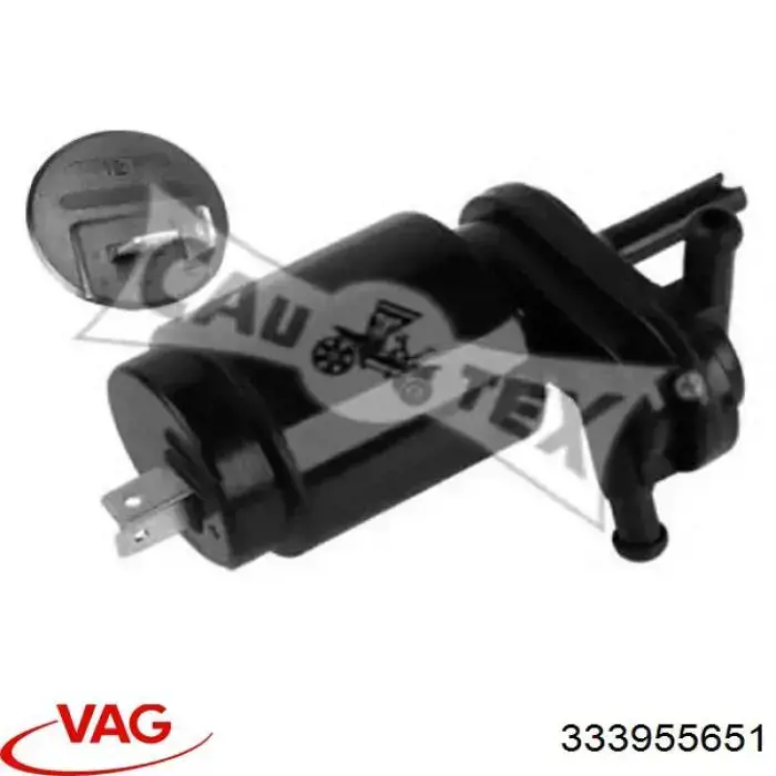 Comprar 333955651 VAG Bomba-motor de limpiaparabrisas delantero/trasero