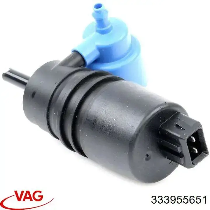 Bomba-motor de limpiaparabrisas delantero/trasero 333955651 VAG