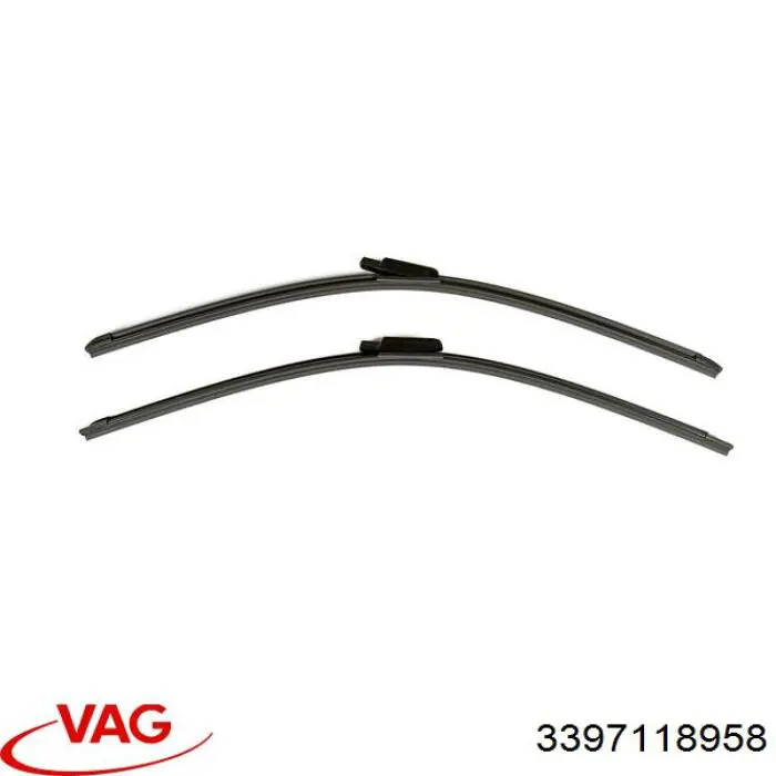 Escobillas de limpiaparabrisas delanteras VAG 3397118958