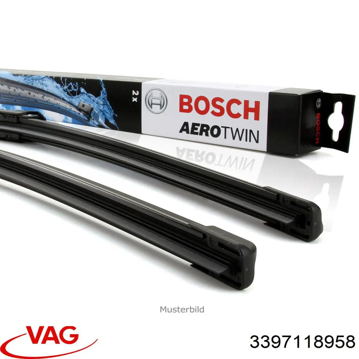 Escobillas delanteras VAG 3397118958 precio, desde 27,53 EUR