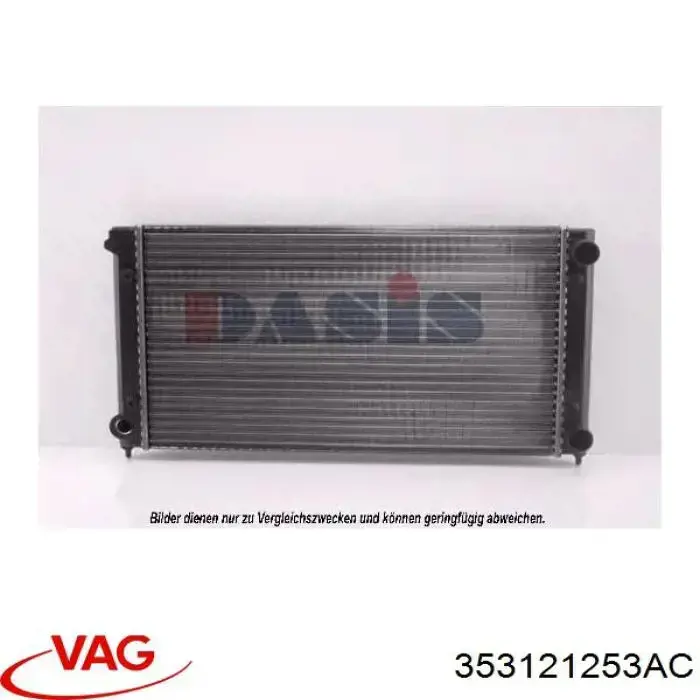 Água radiador VAG 353121253AC precio, desde 52,84 EUR