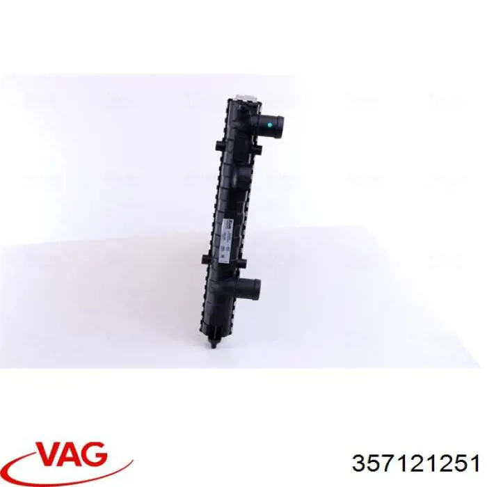 357121251 VAG radiador refrigeración del motor