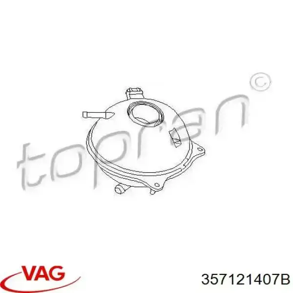 Comprar 357121407B VAG Deposito expansion