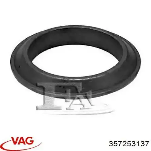 Anillo de la tubería de admisión del silenciador 357253137 VAG