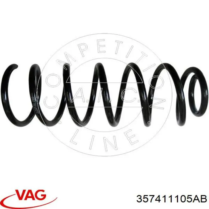 Comprar 357411105AB VAG Muelle delantero