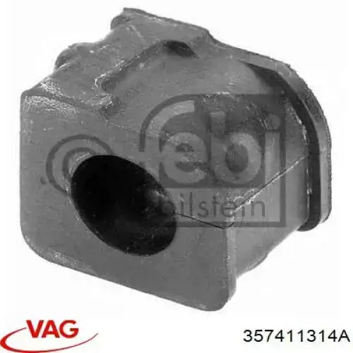 Comprar 357411314A VAG Buje estabilizador delantero derecho