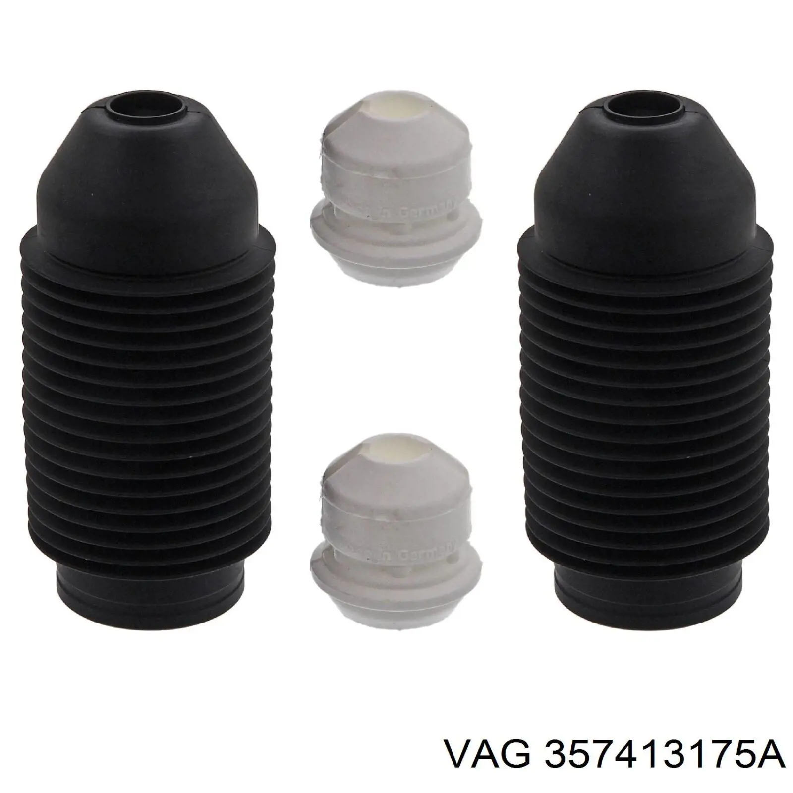 Caperuza protectora/fuelle, amortiguador delantero VAG 357413175A