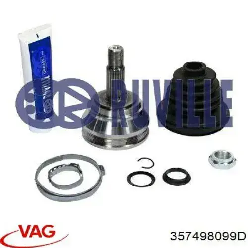 Junta homocinética exterior delantera VAG 357498099D precio, desde 31,02 EUR