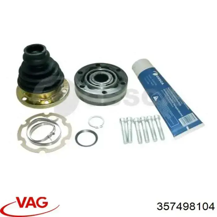 Junta homocinética interna delantera 357498104X VAG