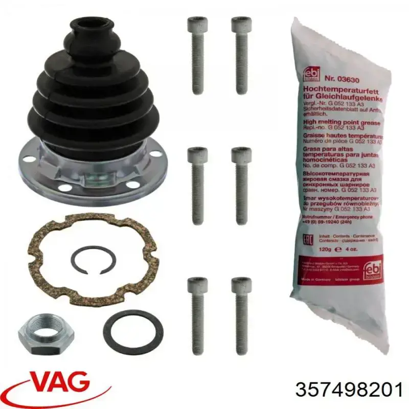 Fuelle transmisión delantero exterior VAG 357498201 precio, desde 14,52 EUR