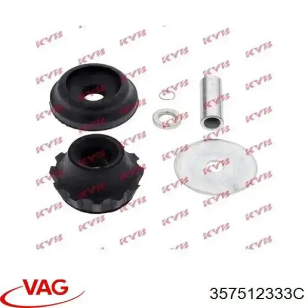 Cazoleta de amortiguador trasero VAG 357512333C precio, desde 4,14 EUR