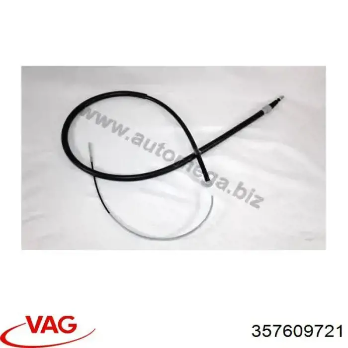 Cable de freno de mano trasero derecho/izquierdo VAG 357609721 precio, desde 8,38 EUR