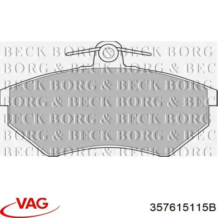 Pastillas de freno delanteras Seat Toledo 1 1L