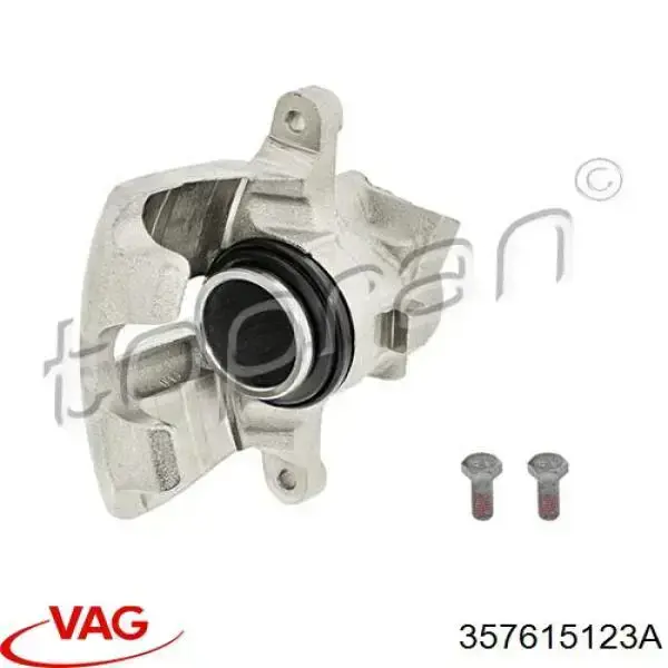 Pinza de freno delantera izquierda 357615123A VAG