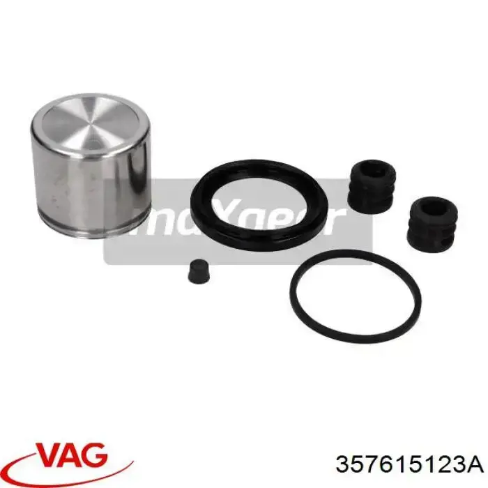 Pinza de freno, Eje delantero izquierda VAG 357615123A