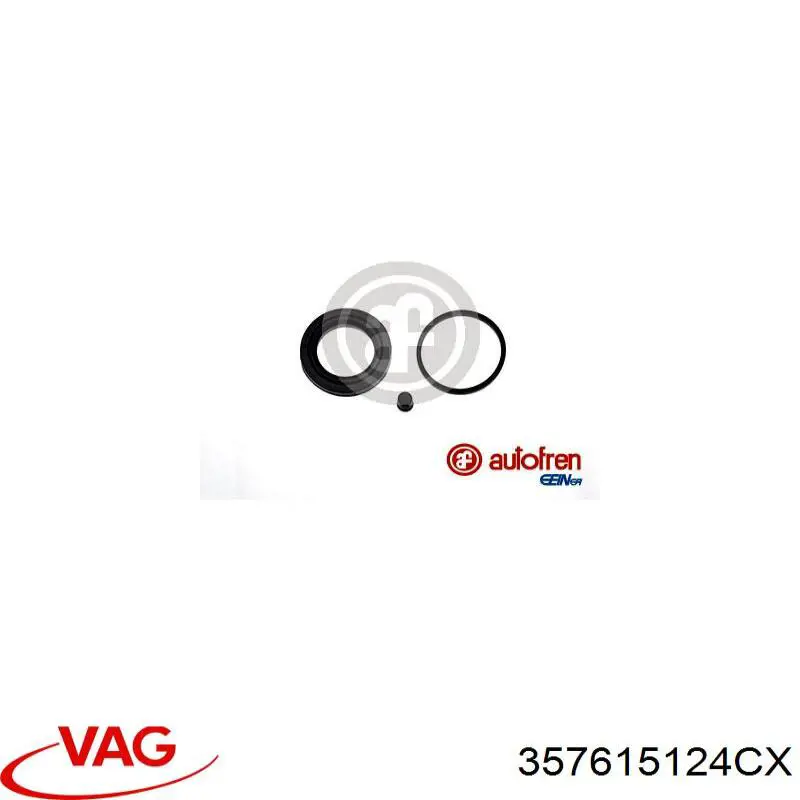 Comprar 357615124CX VAG Pinza de freno delantera derecha