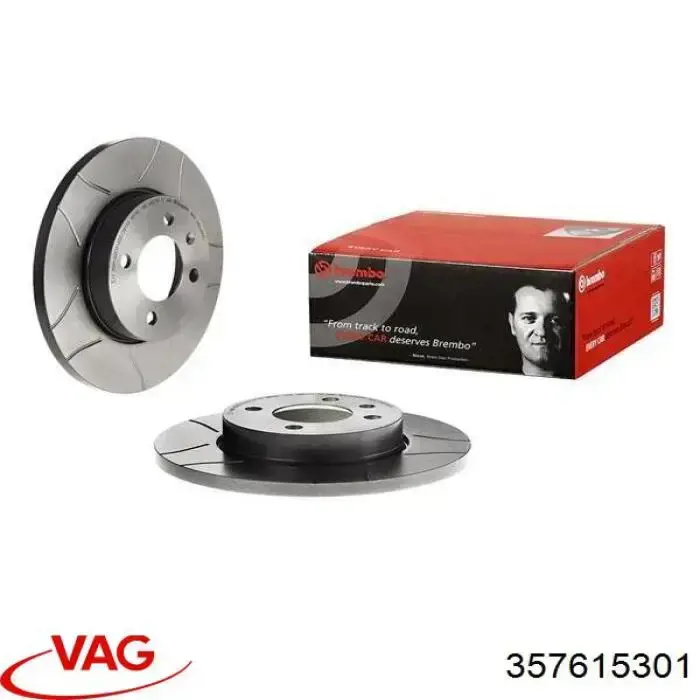 Comprar 357615301 VAG Freno de disco delantero