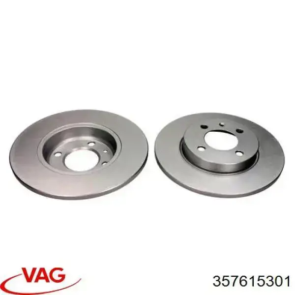 Disco de freno 357615301 VAG