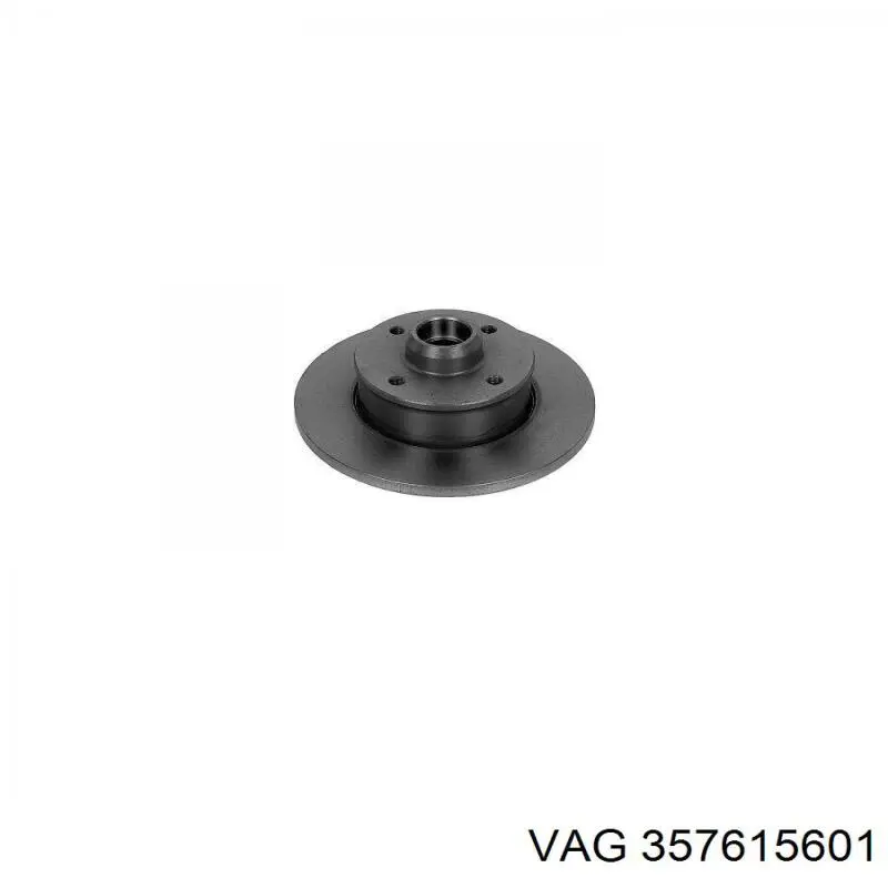 Frenos traseros VAG 357615601