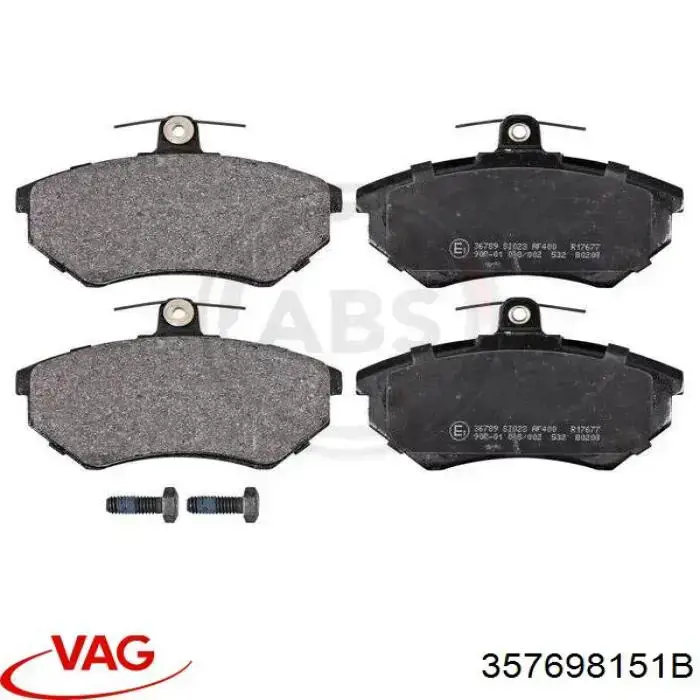 Pastillas de freno delanteras Seat Toledo 1 1L