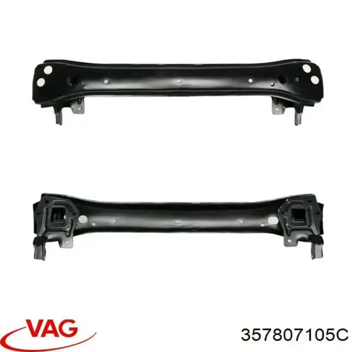 Refuerzo paragolpes delantero para Volkswagen Passat (B3, B4, 3A2, 351)